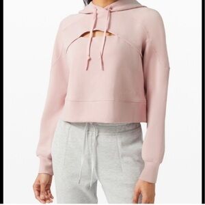 Lululemon Get Centered Cropped Hoodie Size 10